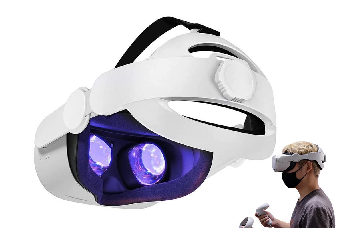 Elite Strap for Meta Quest 3 2 3s Adjustable VR Head Strap with Balance Design Comfort Headband V1263-JX-6782