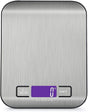5KG Stainless Steel Digital Electronic Kitchen Scale Postal Scales 1g LCD Backlight Weight Black V1263-JX-6789