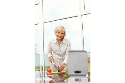 5KG Stainless Steel Digital Electronic Kitchen Scale Postal Scales 1g LCD Backlight Weight Black V1263-JX-6789