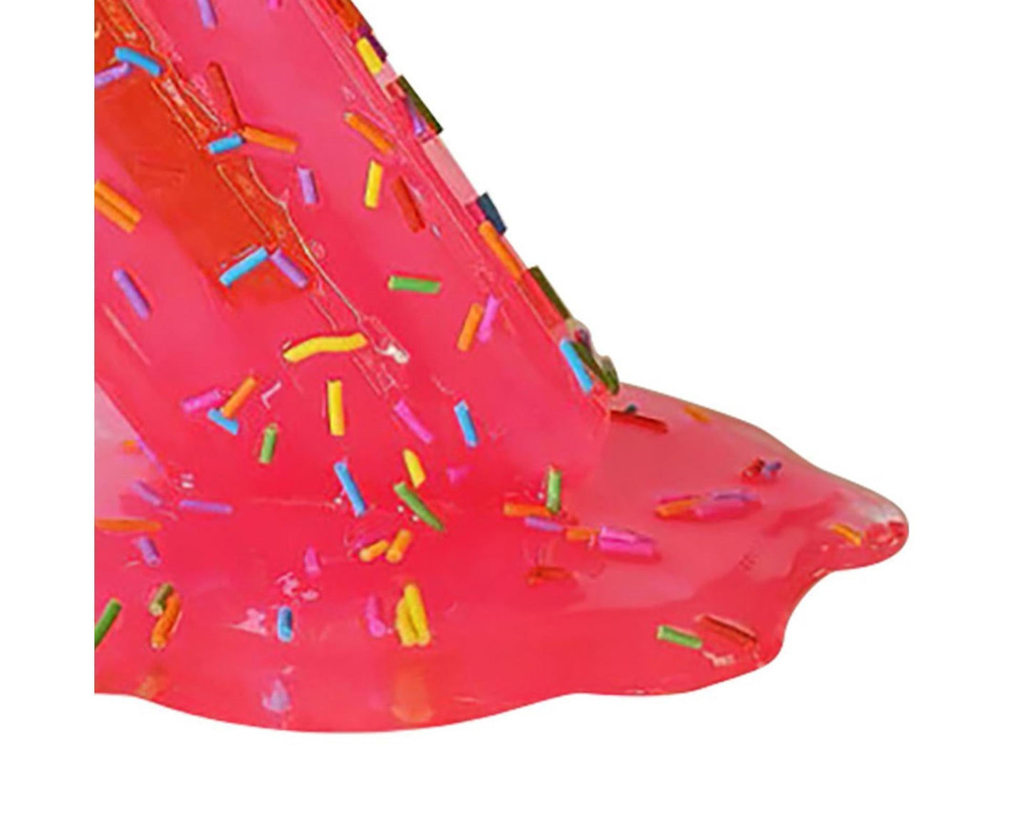 Resin Ornament Artificial Home Decoration DIY Melting Ice Cream Sculpture Art Craft for Table-Red V1263-JX-679