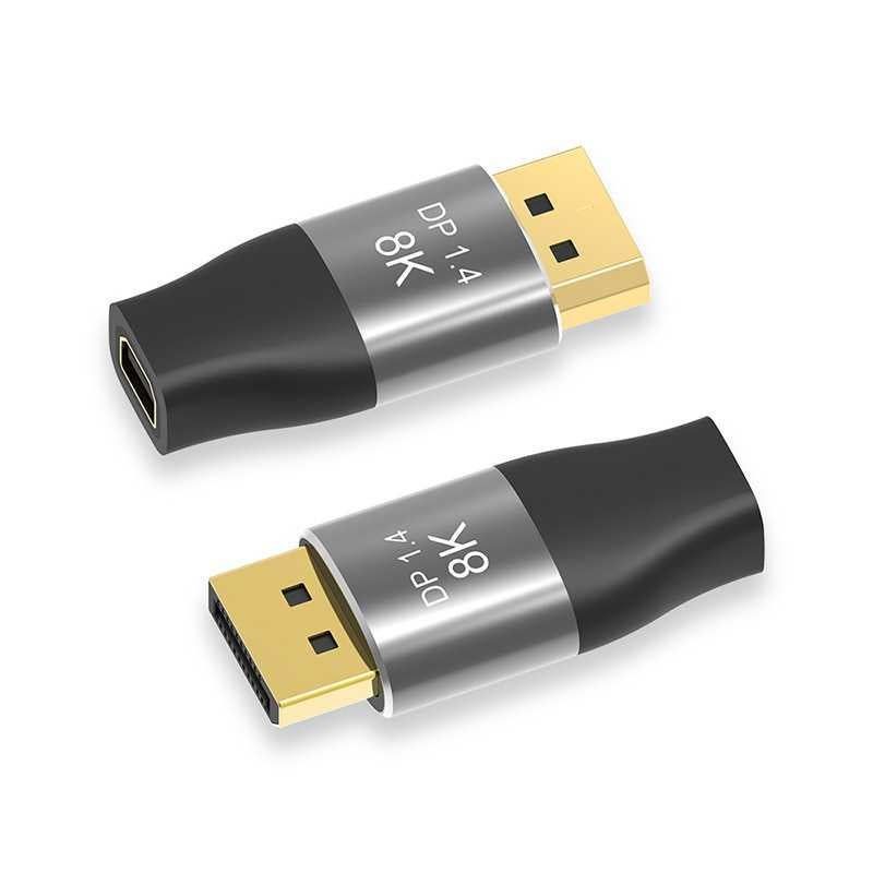 DP1.4 8K DP Male to Mini DP Female Two-Way Mutual Conversion HD Conversion Adapter V1263-JX-6790