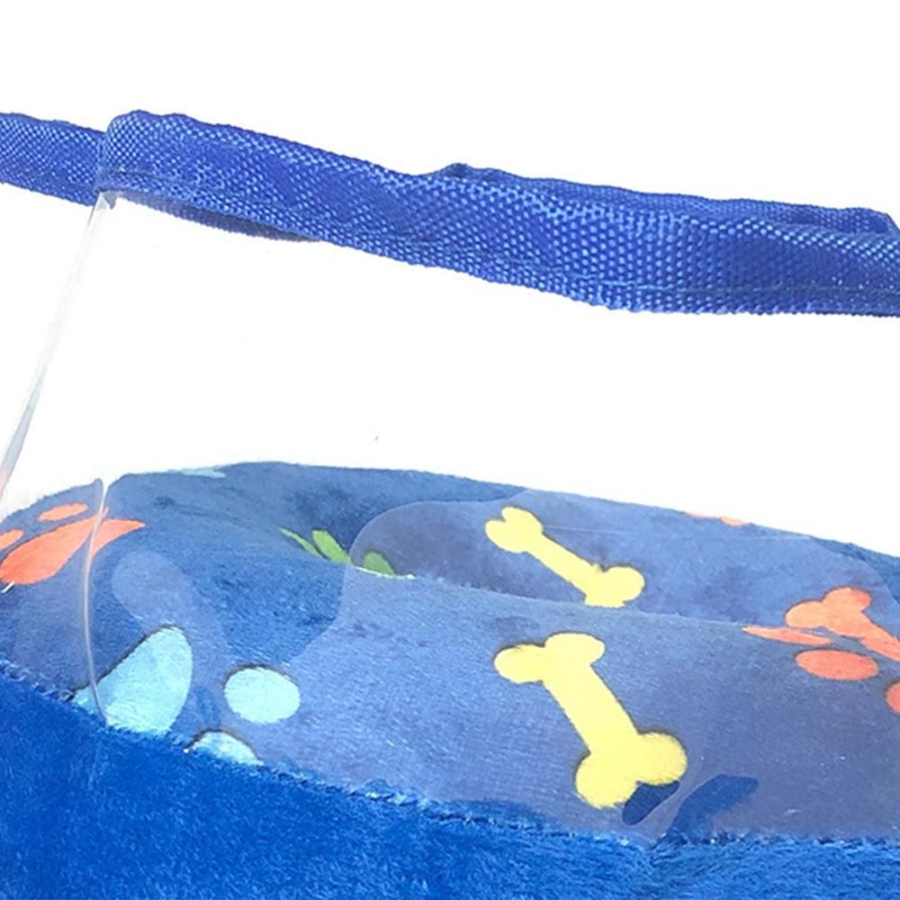 Soft Inflatable Pet Dog Cone Collar Anti Licking Scratching Blue - S V1263-JX-6804-1