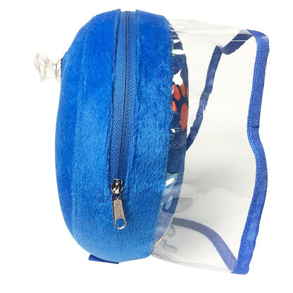 Soft Inflatable Pet Dog Cone Collar Anti Licking Scratching Blue - M V1263-JX-6804-2