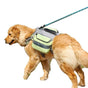 Travel Outdoors Pet Dog Backpack Adjustable Camping Hiking Dog Backpack Green V1263-JX-6805