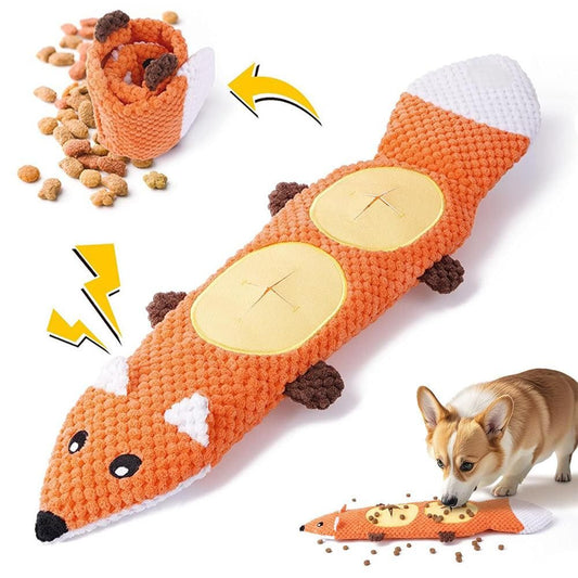 Dog Toys for Aggressive Chewers Dog Toys with Squeaker for Boredom and Teething Orange V1263-JX-6811