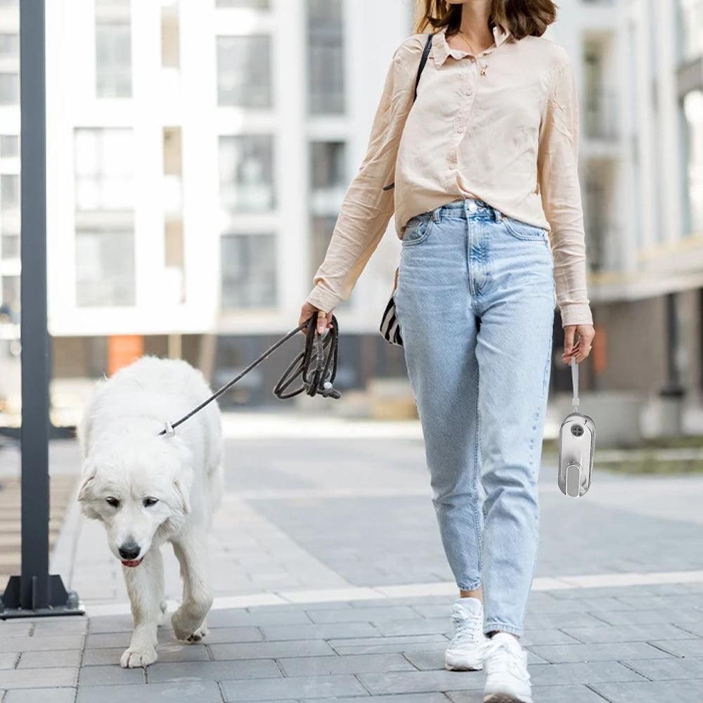 350ml Foldable Pet Dog Water Bottle Leak-proof Water Feeder for Travel Walking Hiking Grey V1263-JX-6813
