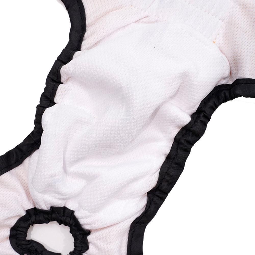 Washable Female Pet Nappy Diaper Dog Cat Physiological Pants Gray - L V1263-JX-6814-3