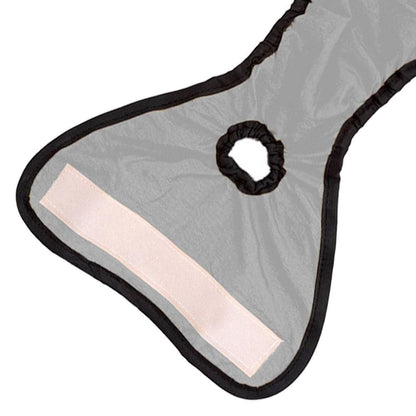 Washable Female Pet Nappy Diaper Dog Cat Physiological Pants Gray - L V1263-JX-6814-3