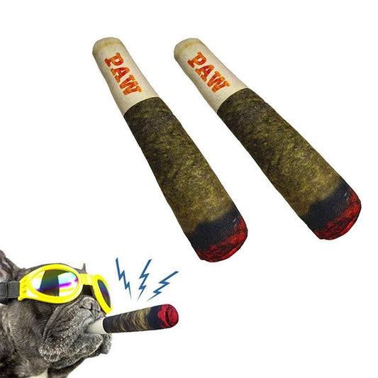 2Pcs Dog Chew Toy Pet Stuffed Squeaky Toy Novelty Dog Toys V1263-JX-6815