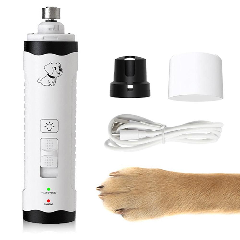 Electric Dog Nail Grinder - M3 Rechargeable Pet Nail Trimmer Grooming Tool V1263-JX-6818