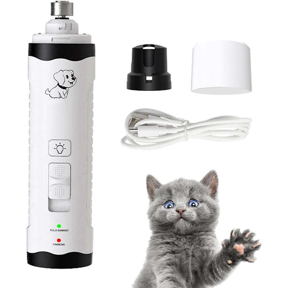 Electric Dog Nail Grinder - M3 Rechargeable Pet Nail Trimmer Grooming Tool V1263-JX-6818