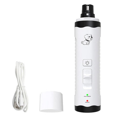 Electric Dog Nail Grinder - M3 Rechargeable Pet Nail Trimmer Grooming Tool V1263-JX-6818