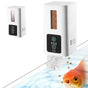 300ML Automatic Fish Feeder Intelligent Timing Aquarium Food Dispenser V1263-JX-6822
