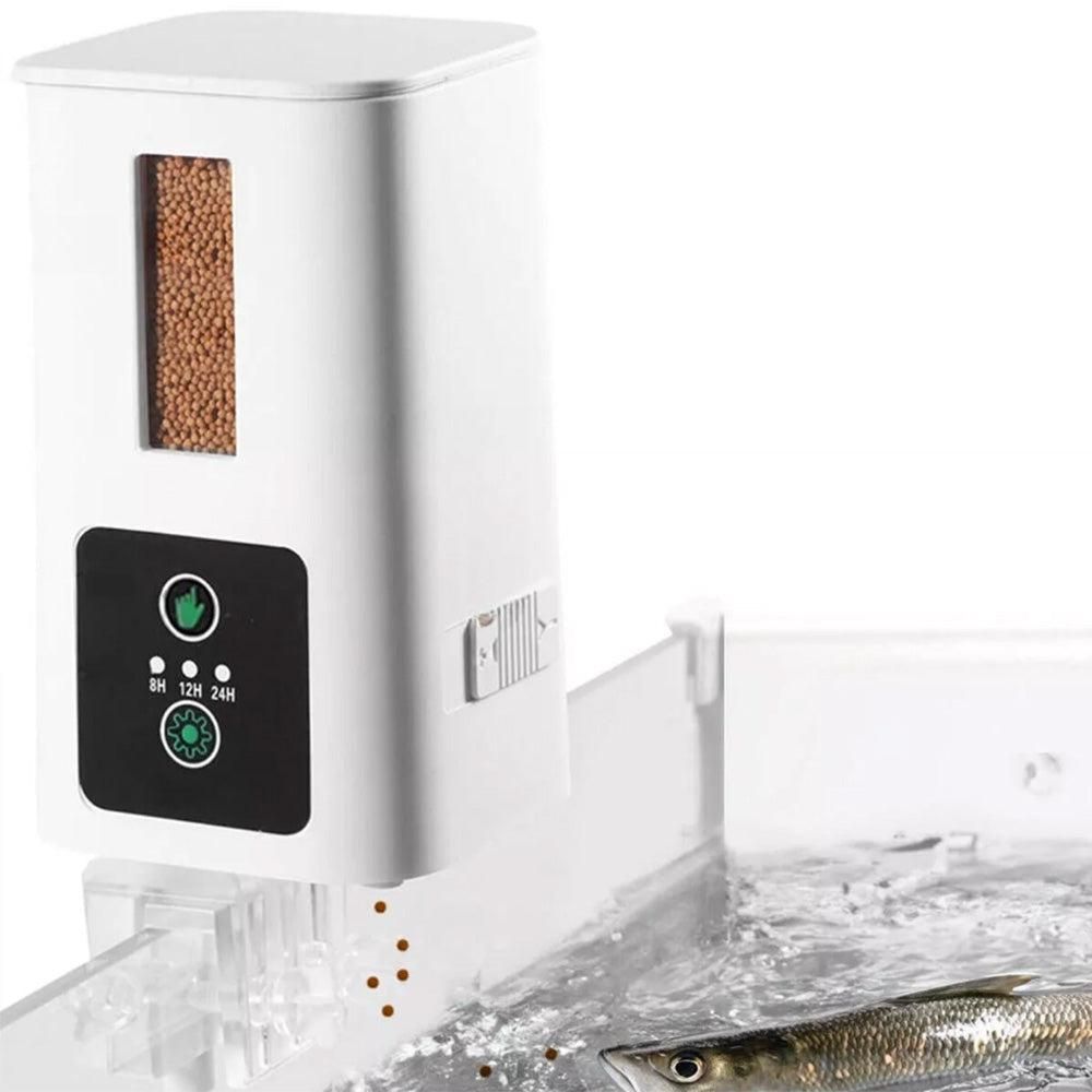 300ML Automatic Fish Feeder Intelligent Timing Aquarium Food Dispenser V1263-JX-6822