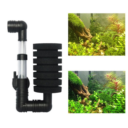 Aquarium Air Filter Bio Sponge Filter for Shrimp Betta Breeder Fish Tank Style 1 V1263-JX-6824