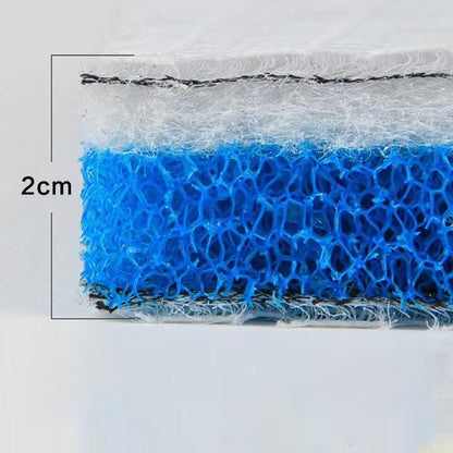 4Pcs Replacement Aquarium Filters 8-Layer Reusable Density Filter for Fish Tank V1263-JX-6825