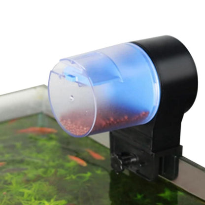 Automatic Fish Feeder Battery Powered Food Dispenser with Timer for Fish Tank Small Aquarium V1263-JX-6826