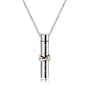 Pet Urn Necklace Pendant Titanium Steel Jewelry V1263-JX-6827