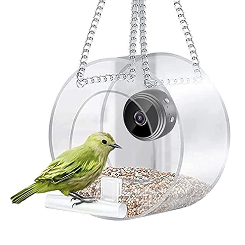 WiFi Smart Bird Feeder 1080P HD Camera Bird Feeder with Night Vision V1263-JX-6831
