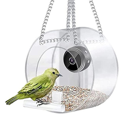 WiFi Smart Bird Feeder 1080P HD Camera Bird Feeder with Night Vision V1263-JX-6831