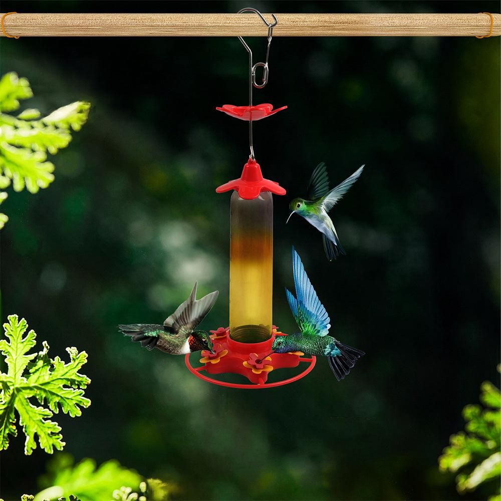 Outdoors Hanging Hummingbird Feeders with 5 Feeding Ports V1263-JX-6834