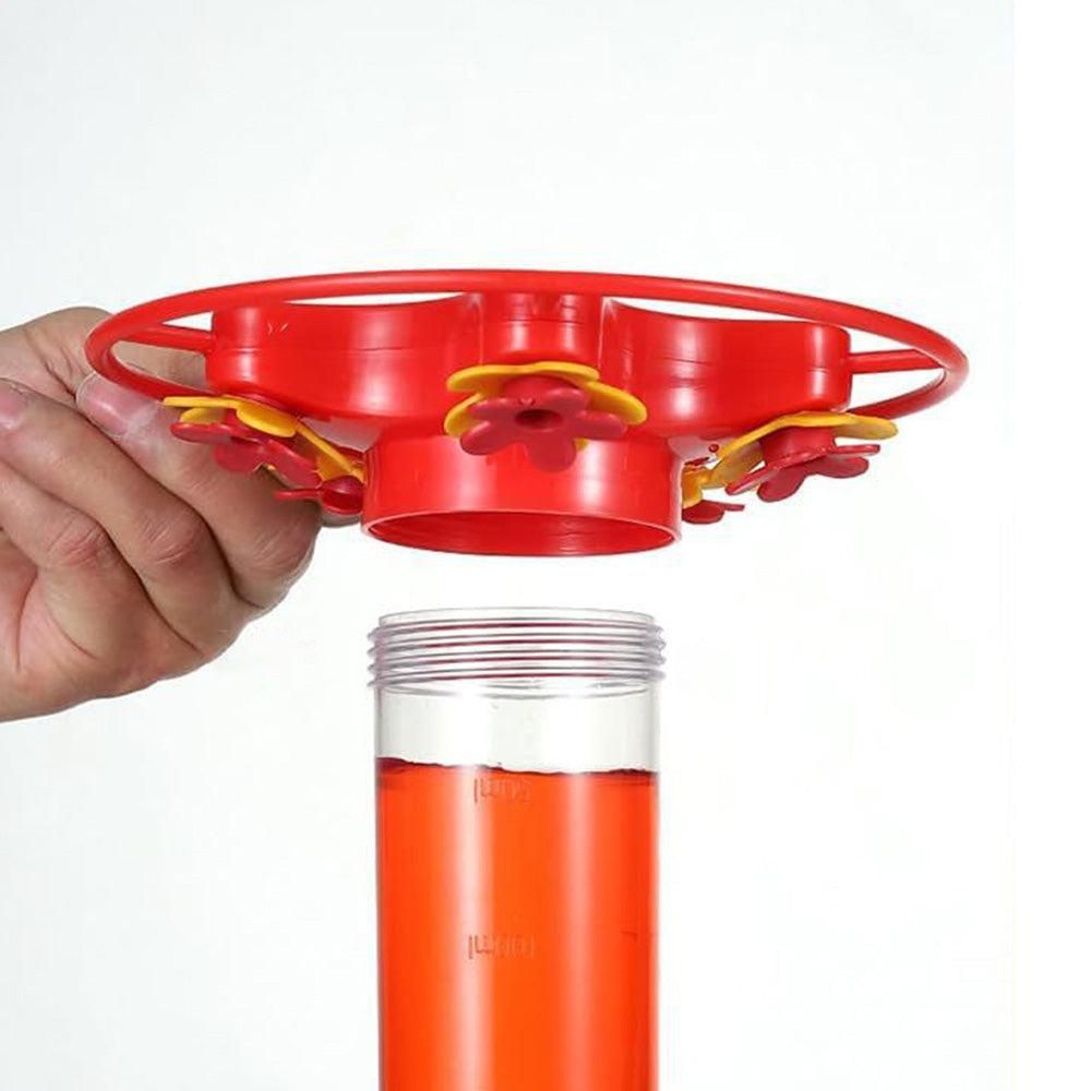 Outdoors Hanging Hummingbird Feeders with 5 Feeding Ports V1263-JX-6834
