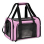 Foldable Travel Pet Carrier Bag Portable Cat Dog Kennel Bag Pink - XL V1263-JX-6838-3