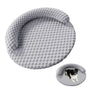 Washable Cooling Pet Bed with Removable Cover for Dogs & Cats - Dark Gray - S V1263-JX-6839-1