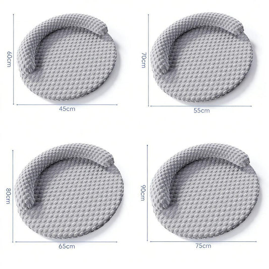 Washable Cooling Pet Bed with Removable Cover for Dogs & Cats - Dark Gray - XL V1263-JX-6839-4