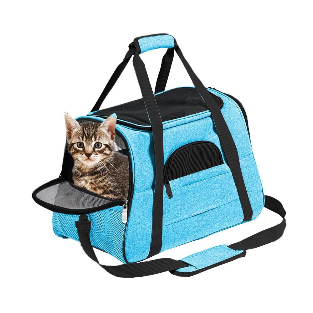 Cat Pet Carrier Travel Carrier Pet Bag for Small Medium Cats Pink V1263-JX-6841