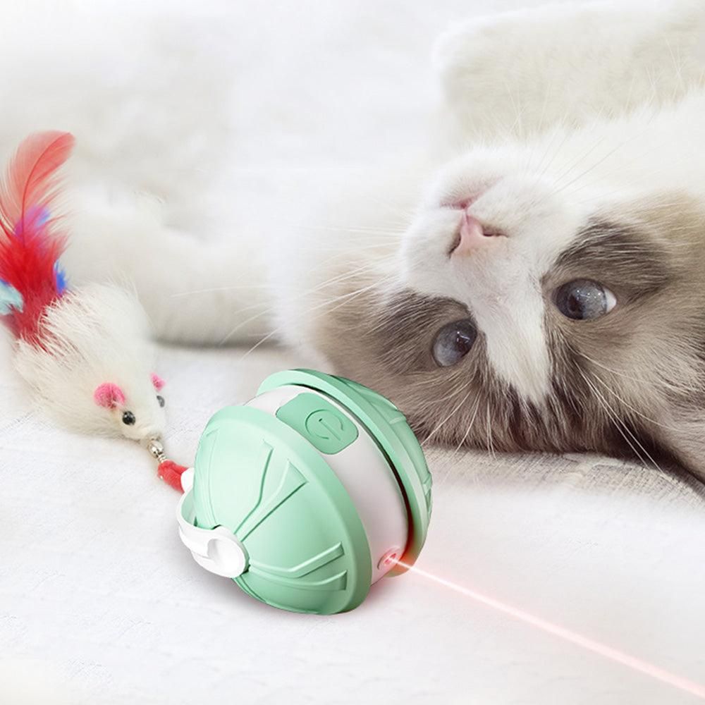 Electric Automatic Moving Rolling Dog Toy Interactive Dog Ball Toy Green V1263-JX-6854