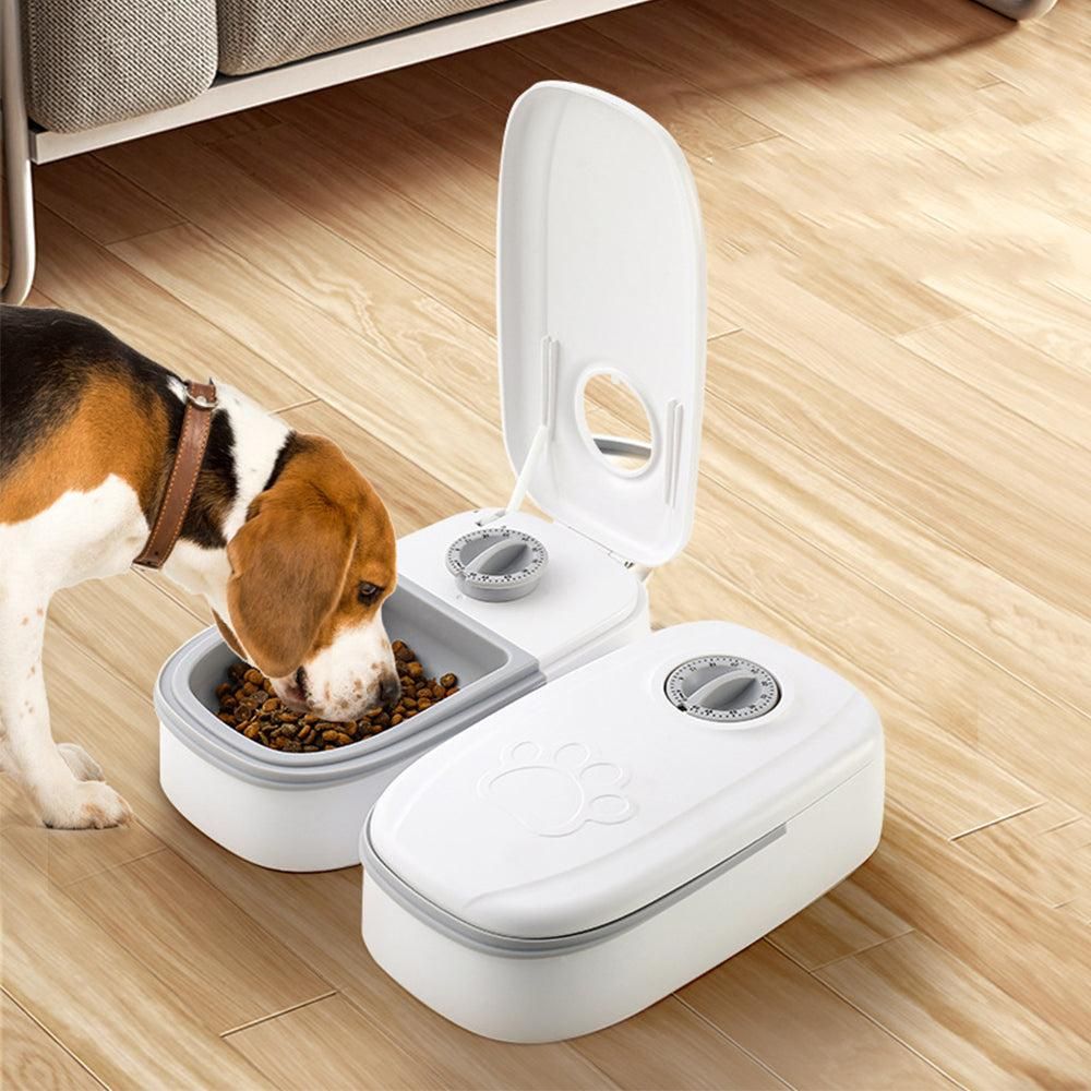 Timer Controlled Pet Feeder for Cats & Small Dogs Wet/Dry Food Style 2 V1263-JX-6856