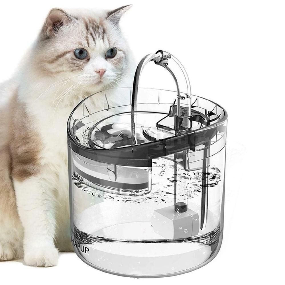 WF060 Pet Water Fountain Cat Dog Electric Drink Dispenser Filter Automatic Induction V1263-JX-6858