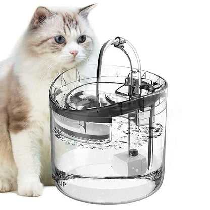 WF060 Pet Water Fountain Cat Dog Electric Drink Dispenser Filter Automatic Induction V1263-JX-6858
