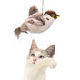 Interactive Cat Toy with Chirping Electronic Flying Bird for Indoor Cats V1263-JX-6861