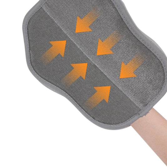 2 Pack Pet Hair Removal Gloves for Clothes Furniture & Car Interiors V1263-JX-6875