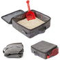 Portable Square Foldable Pet Cat Travel Litter Box V1263-JX-6876