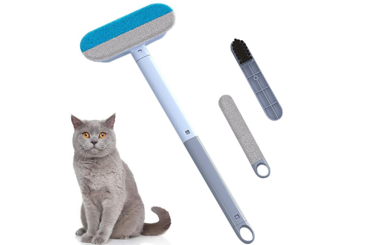 Pet Hair Remover Reusable Brush for Sofa Bed Carpet V1263-JX-6879