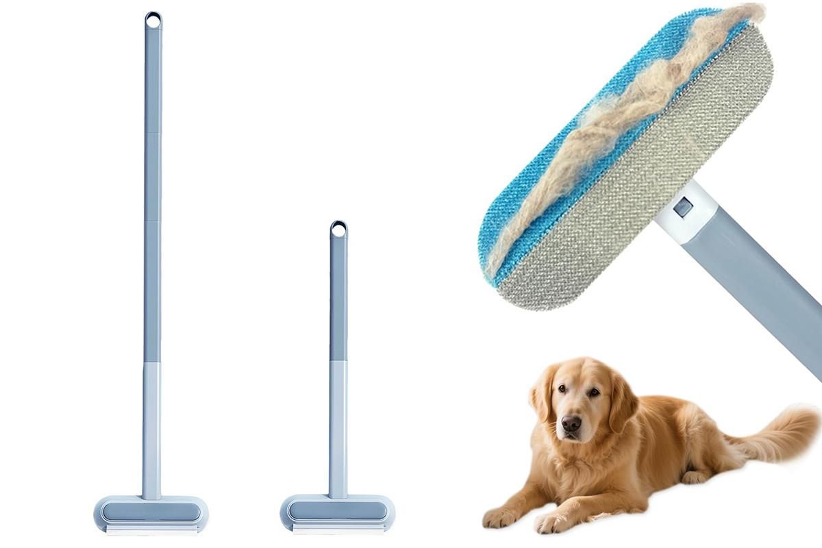 Pet Hair Remover Reusable Brush for Sofa Bed Carpet V1263-JX-6879