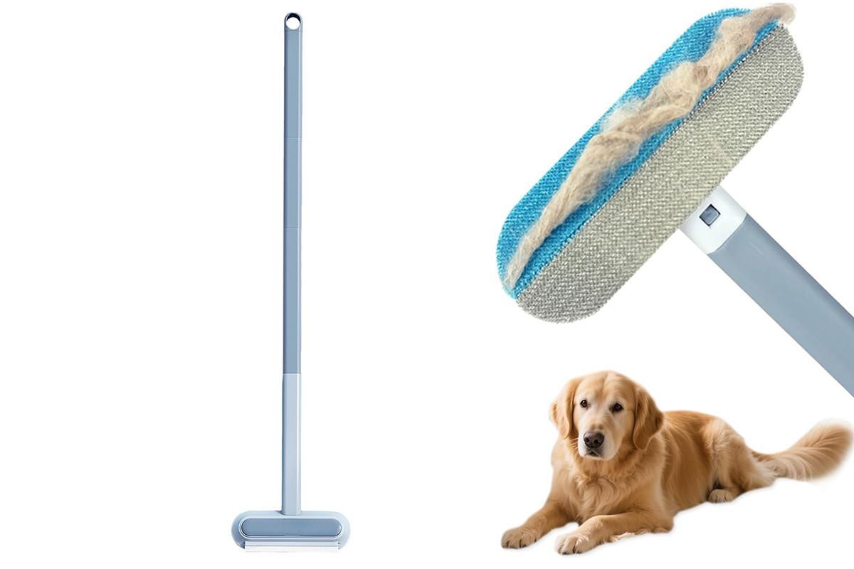 Pet Hair Remover Reusable Brush for Sofa Bed Carpet V1263-JX-6879
