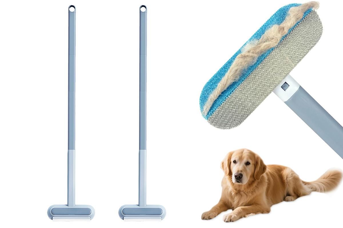 Pet Hair Remover Reusable Brush for Sofa Bed Carpet V1263-JX-6879