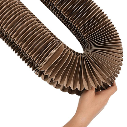 Organ Cat Toy Transformable Interactive Cardboard Toy with Track and Bell Ball V1263-JX-6886