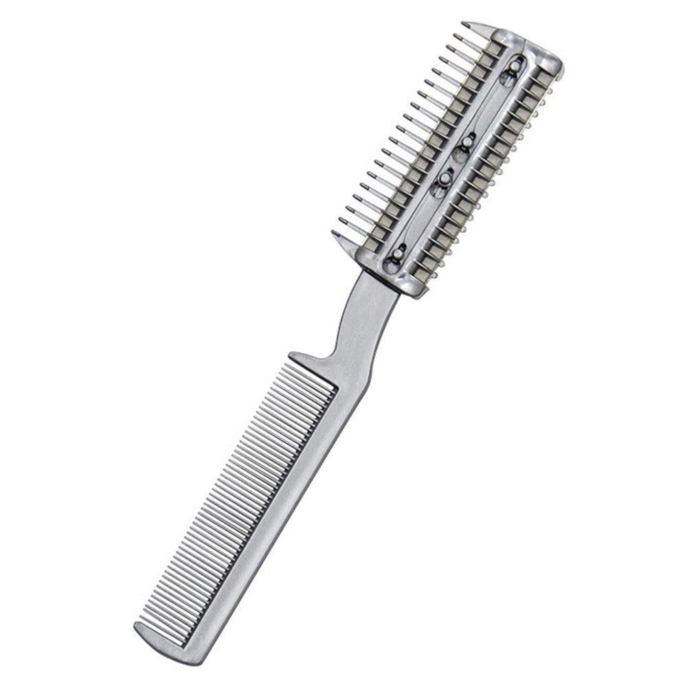 Two-Sided Pet Grooming Comb with Razor for Dog & Cat Fur Trimming V1263-JX-6890