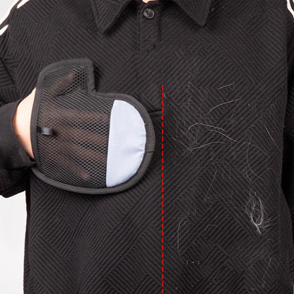 Pet Hair Removal Glove - Electrostatic Grooming Mitt for Cats and Dogs V1263-JX-6899