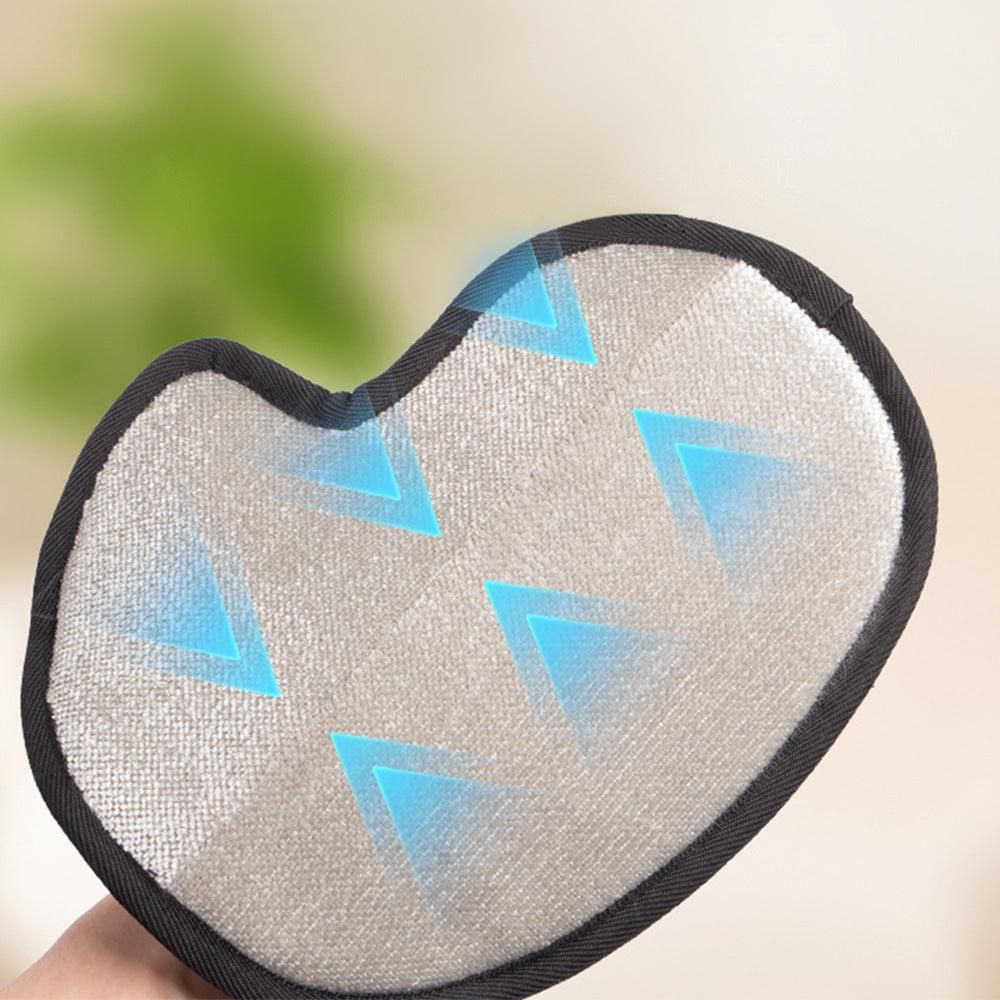 Pet Hair Removal Glove - Electrostatic Grooming Mitt for Cats and Dogs V1263-JX-6899