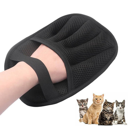 Pet Hair Removal Glove - Electrostatic Grooming Mitt for Cats and Dogs V1263-JX-6899