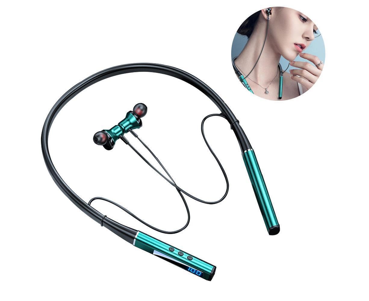 Hanging Neck Earphones - High Sound Quality - Wireless Bluetooth Headset for Gaming V1263-JX-69