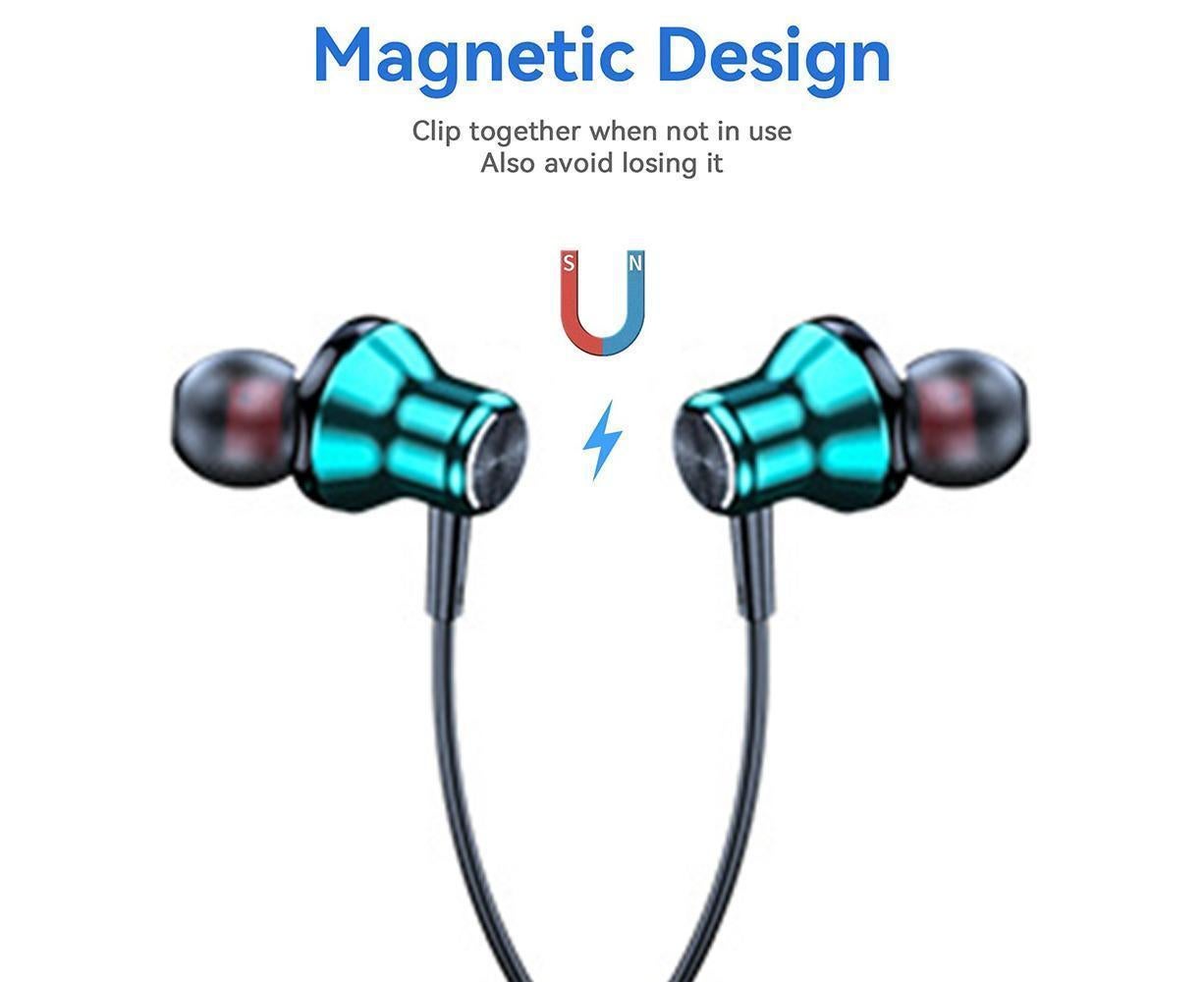 Hanging Neck Earphones - High Sound Quality - Wireless Bluetooth Headset for Gaming V1263-JX-69
