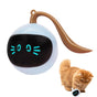 Electric Automatic Rolling Chase Ball Toy Interactive Cat Ball Toy Light Blue V1263-JX-6900