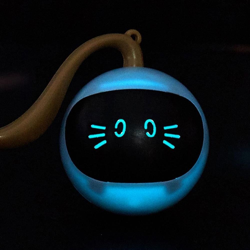 Electric Automatic Rolling Chase Ball Toy Interactive Cat Ball Toy Light Blue V1263-JX-6900